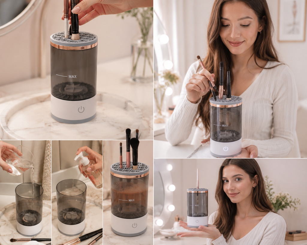 Electric Makeup Brush Cleaner