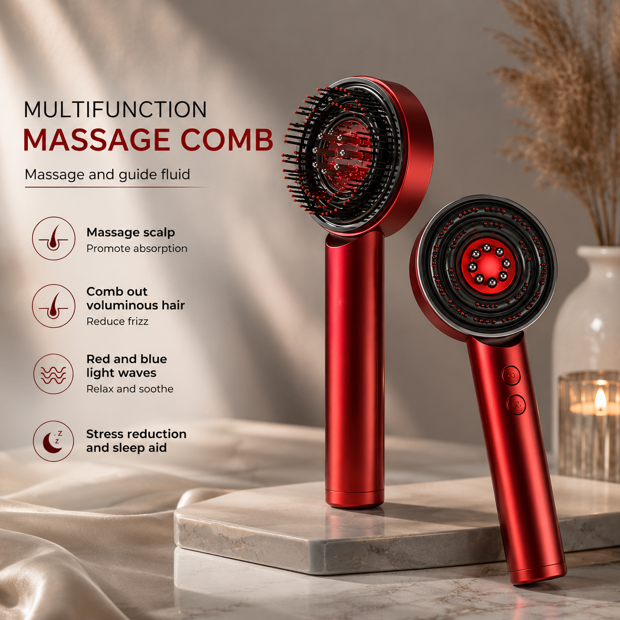 Comb Scalp Massager