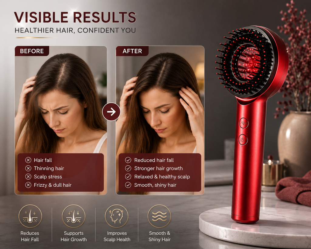 Comb Scalp Massager